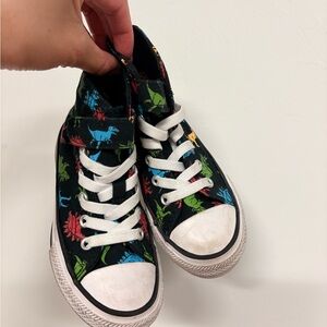 Converse Dinosaur Print High-Top Sneakers